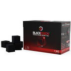 Blackcoco 25mm cube hookah charcoal 1kg box premium coconut coals