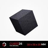 Blackcoco 26mm cube hookah charcoal single piece premium coconut coal
