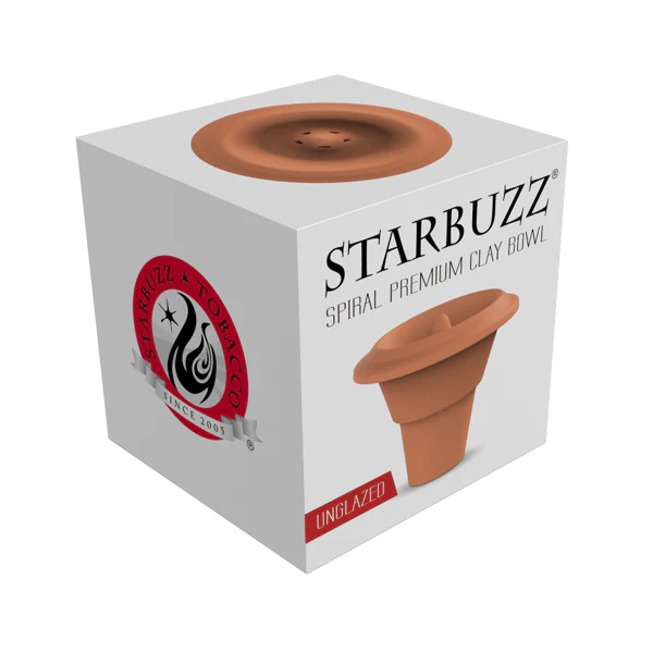 STARBUZZ SPIRAL PREMIUM CLAY BOWL - Hookah Junkie