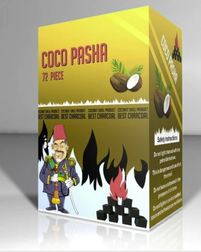 Coco Pasha Coconut Charcoal - Hookah Junkie