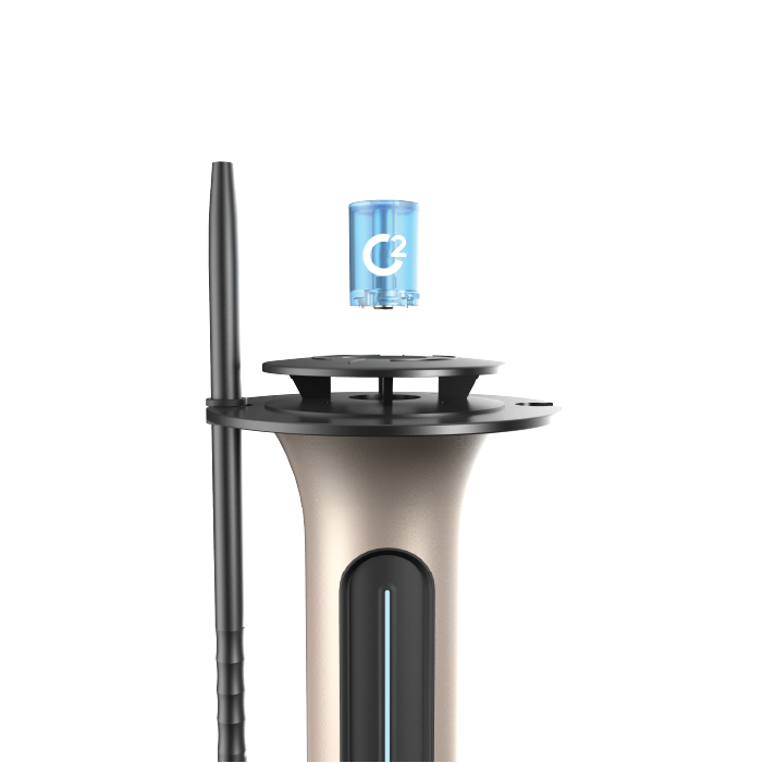 C2 Hookah – Premium Electronic Hookah - Hookah Junkie