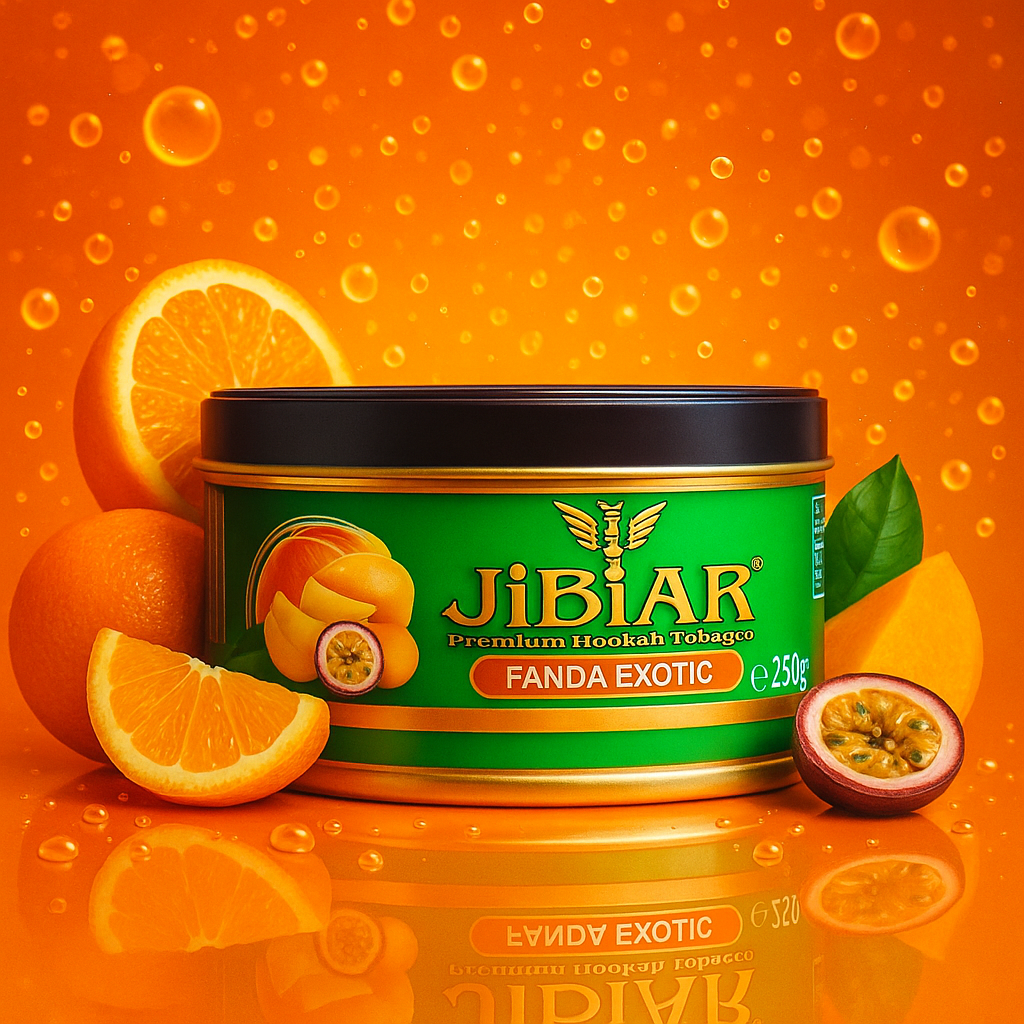 JiBiAR Premium Hookah Tobacco Fanda Exotic Flavor 250g