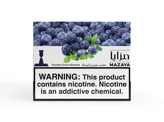 Mazaya Blueberry Exotica hookah tobacco 250g exotic blueberry shisha flavor