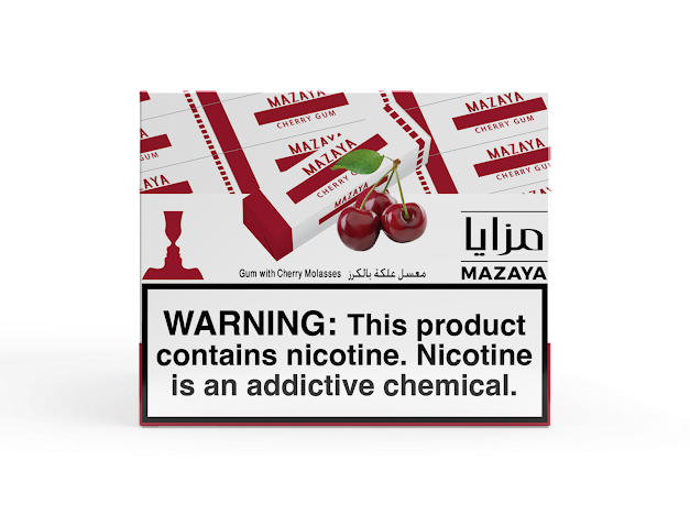 Mazaya Gum with Cherry hookah tobacco 250g cherry gum shisha flavor