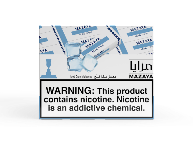Mazaya Iced Gum hookah tobacco 250g icy gum shisha flavor
