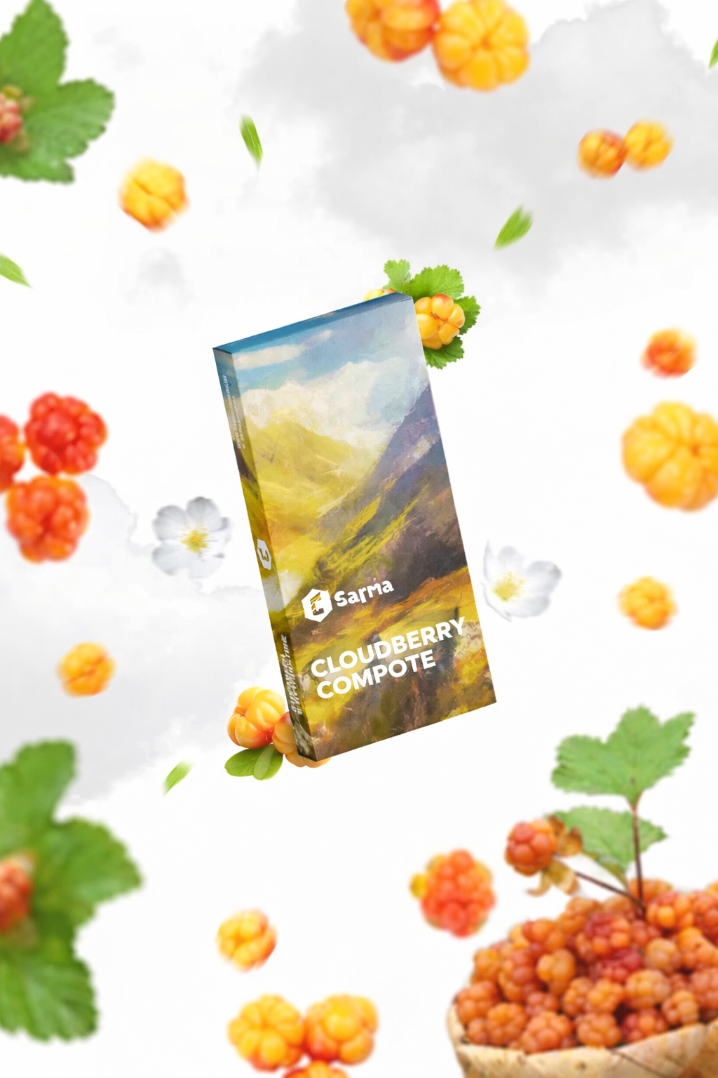 Sarma Cloudberry Compote hookah shisha tobacco 100g by Sarma Classic Line