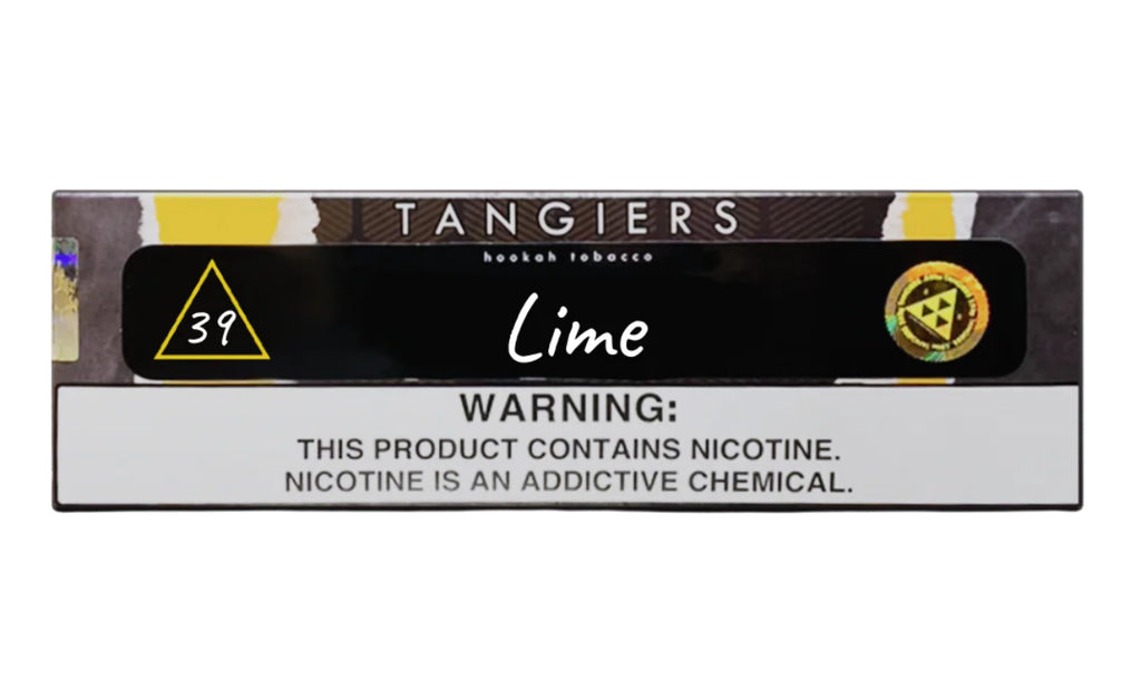Tangiers Noir Lime Shisha Tobacco 250g – Dark Leaf Hookah Tobacco