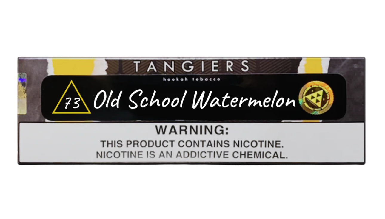 Tangiers Noir Old School Watermelon Shisha Tobacco 250g – Dark Leaf Hookah Tobacco