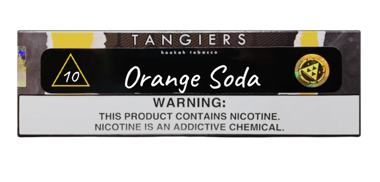 Tangiers Noir Orange Soda Shisha Tobacco 250g – Dark Leaf Hookah Tobacco