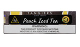 Tangiers Noir Peach Iced Tea Shisha Tobacco 250g – Dark Leaf Hookah Tobacco