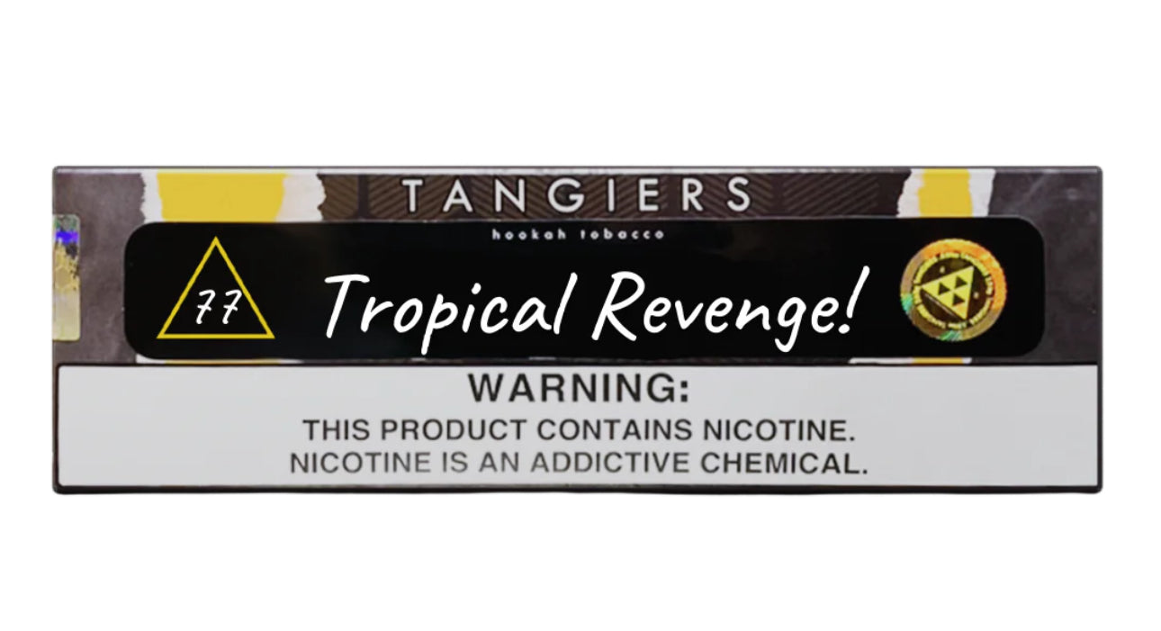 Tangiers Noir Tropical Revenge shisha tobacco 250g dark leaf hookah tobacco