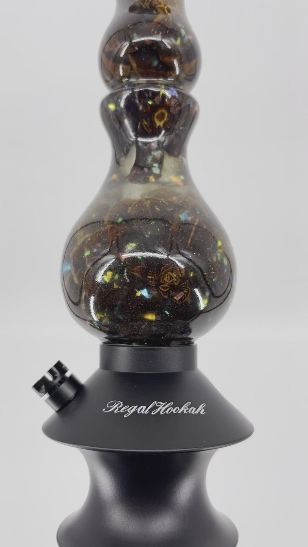 Regal Bishop  Stem Pinecone Hologram Clear
