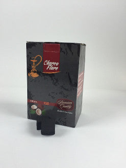 Charcoal Flare Coconut Flat Coal 108pc - Hookah Junkie
