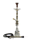Khalil Mamoon 26" Shamadan Egyptian Authentic Hookah Oxidized - Hookah Junkie