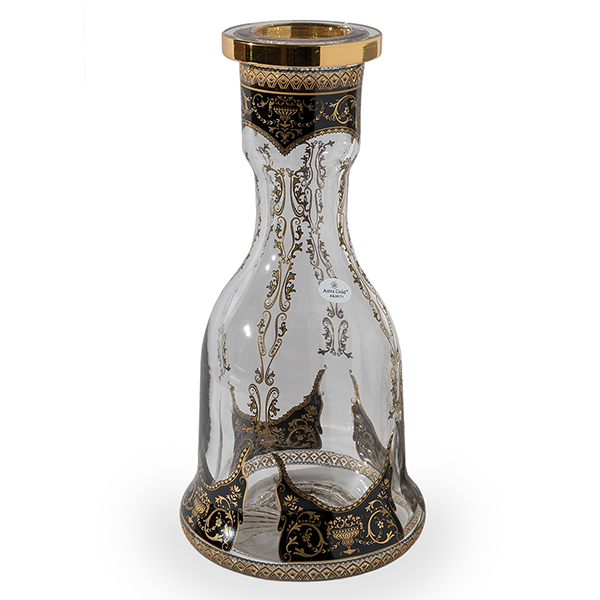 CZECH MATE BOHEMIAN HOOKAH BASE EMPIRE GOLDEN BLACK DECOR - Hookah Junkie