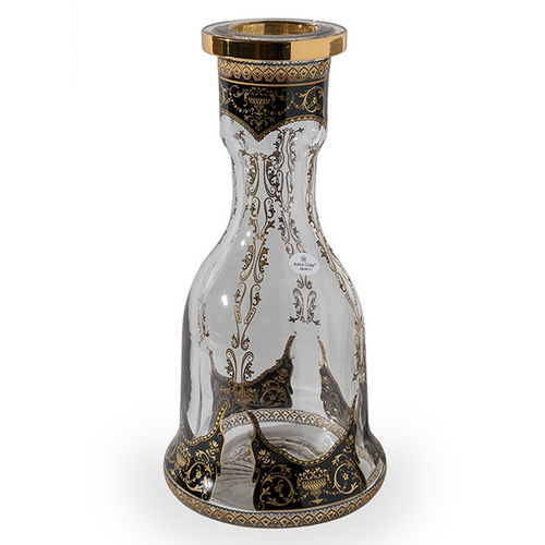 CZECH MATE BOHEMIAN HOOKAH BASE EMPIRE GOLDEN BLACK DECOR - Hookah Junkie