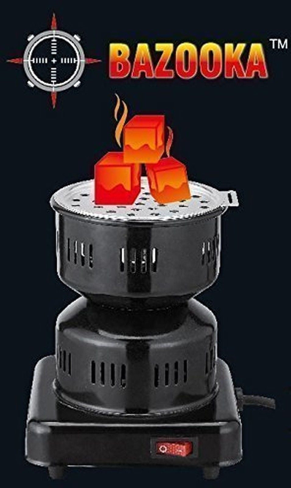 Electric Bazooka Charcoal Burner - Hookah Junkie
