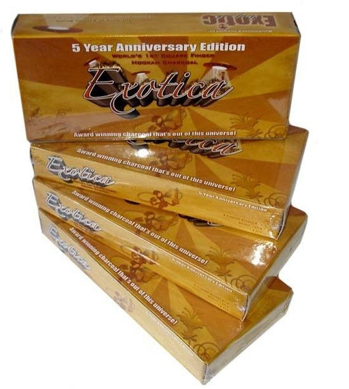 Exotica Natural Hookah Coals (12 pieces) box