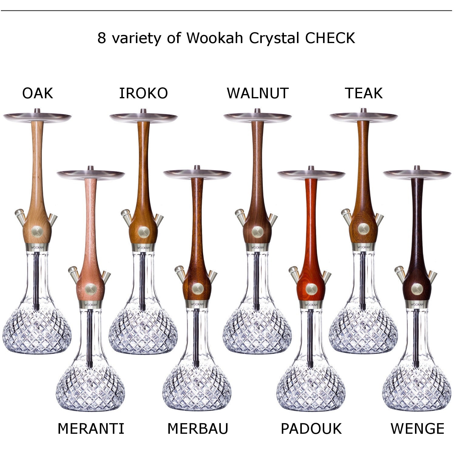 Wookah Crystal  Squares - Hookah Junkie