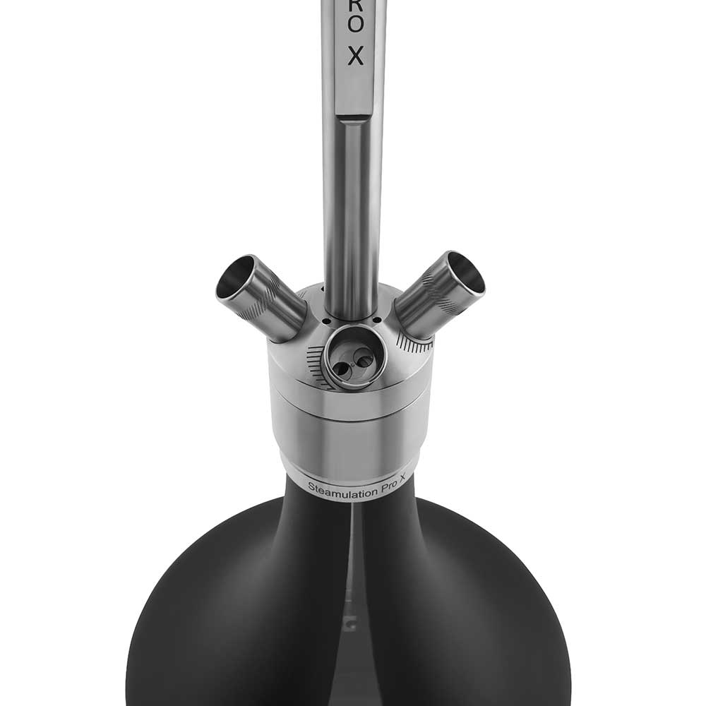 The Steamulation Pro X White - Hookah Junkie