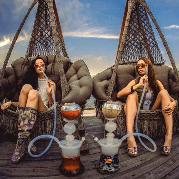 Art Hookah Temple 45 V4 With Tray - Hookah Junkie
