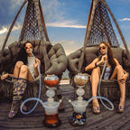 Art Hookah Temple 45 V4 With Tray - Hookah Junkie