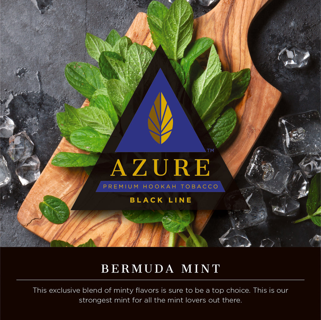 Azure Black Line 100 gram - Hookah Junkie