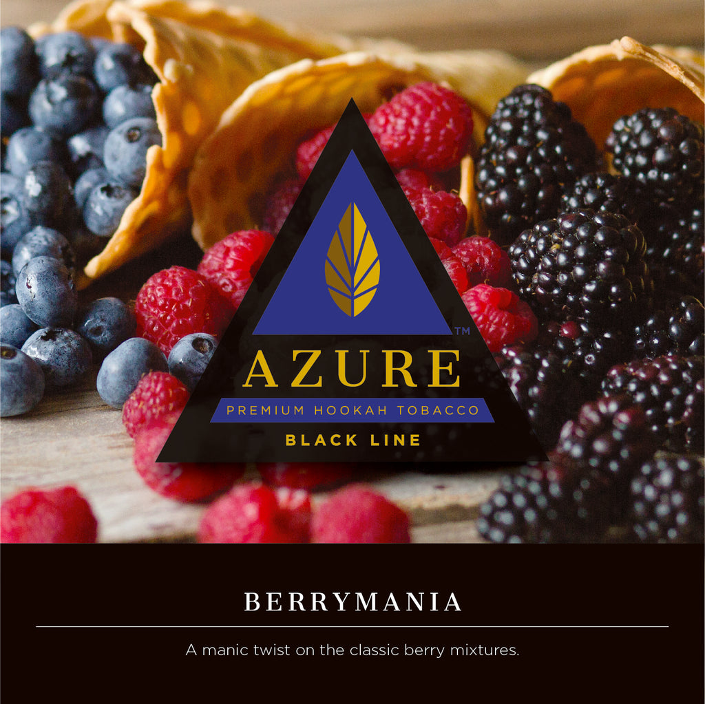 Azure Black Line 100 gram - Hookah Junkie