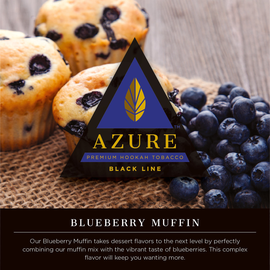 Azure Black Line 100 gram - Hookah Junkie