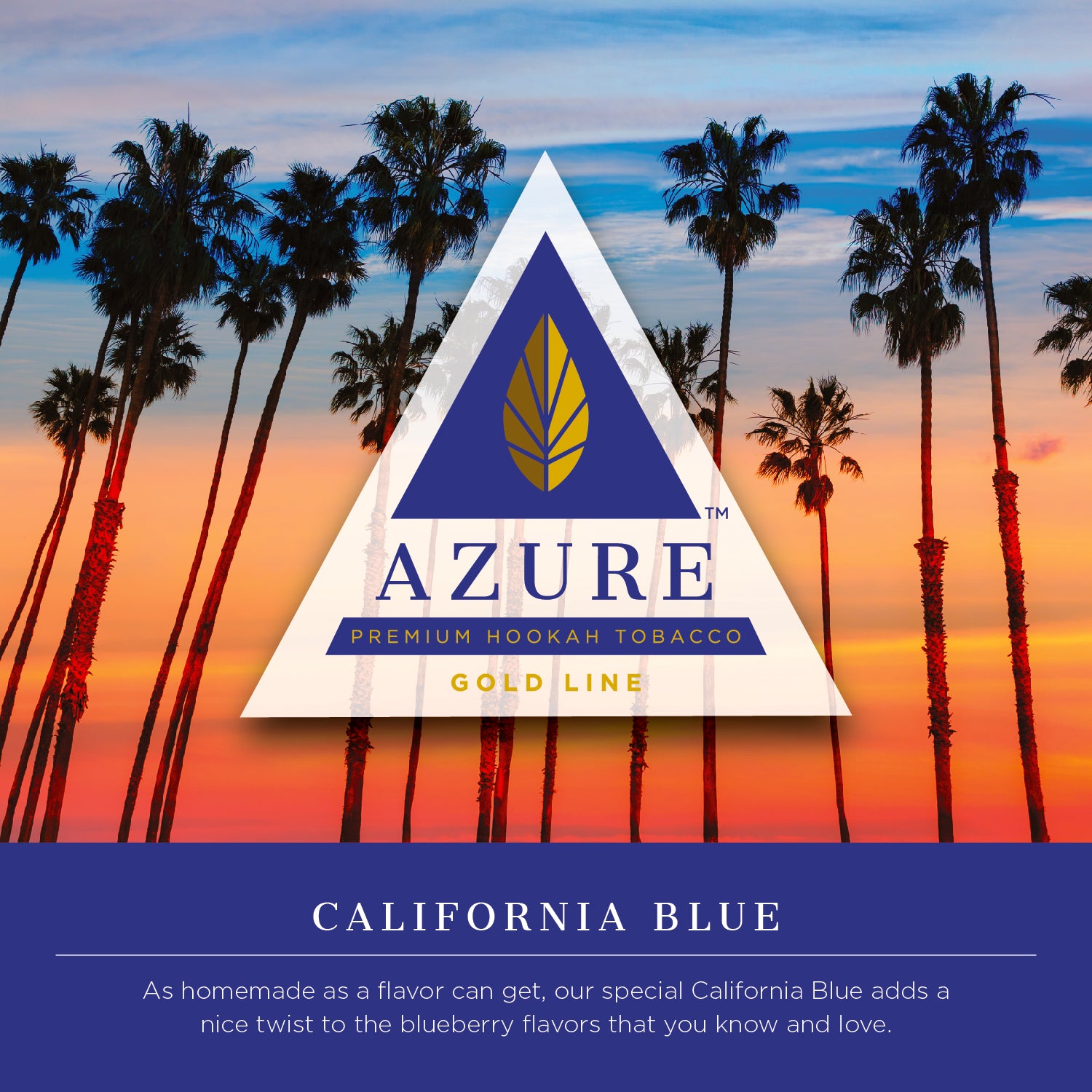 Azure Gold Line 100 gram - Hookah Junkie