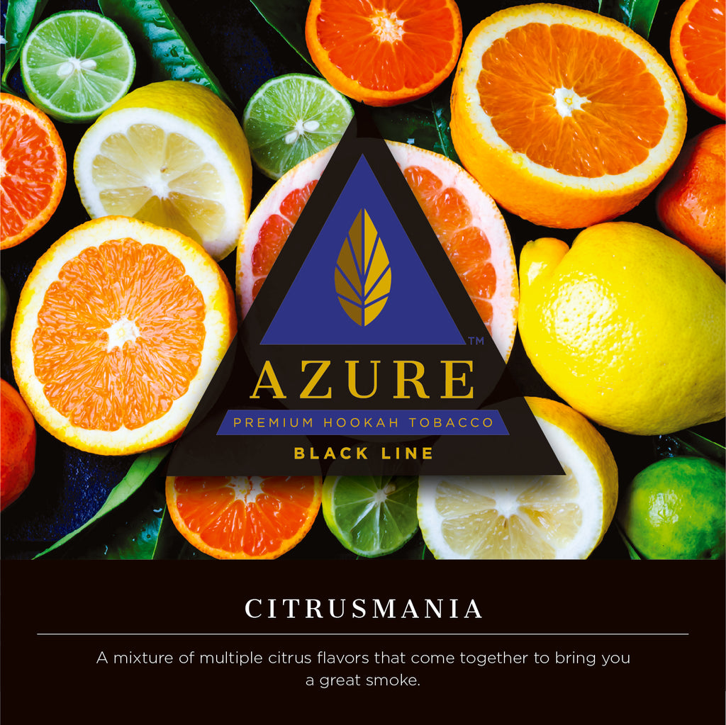Azure Black Line 100 gram - Hookah Junkie