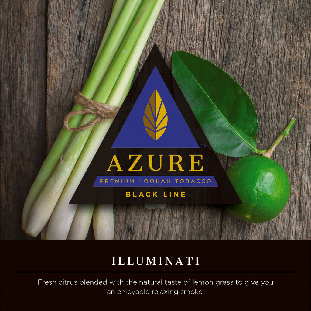Azure Black Line 250 gram - Hookah Junkie