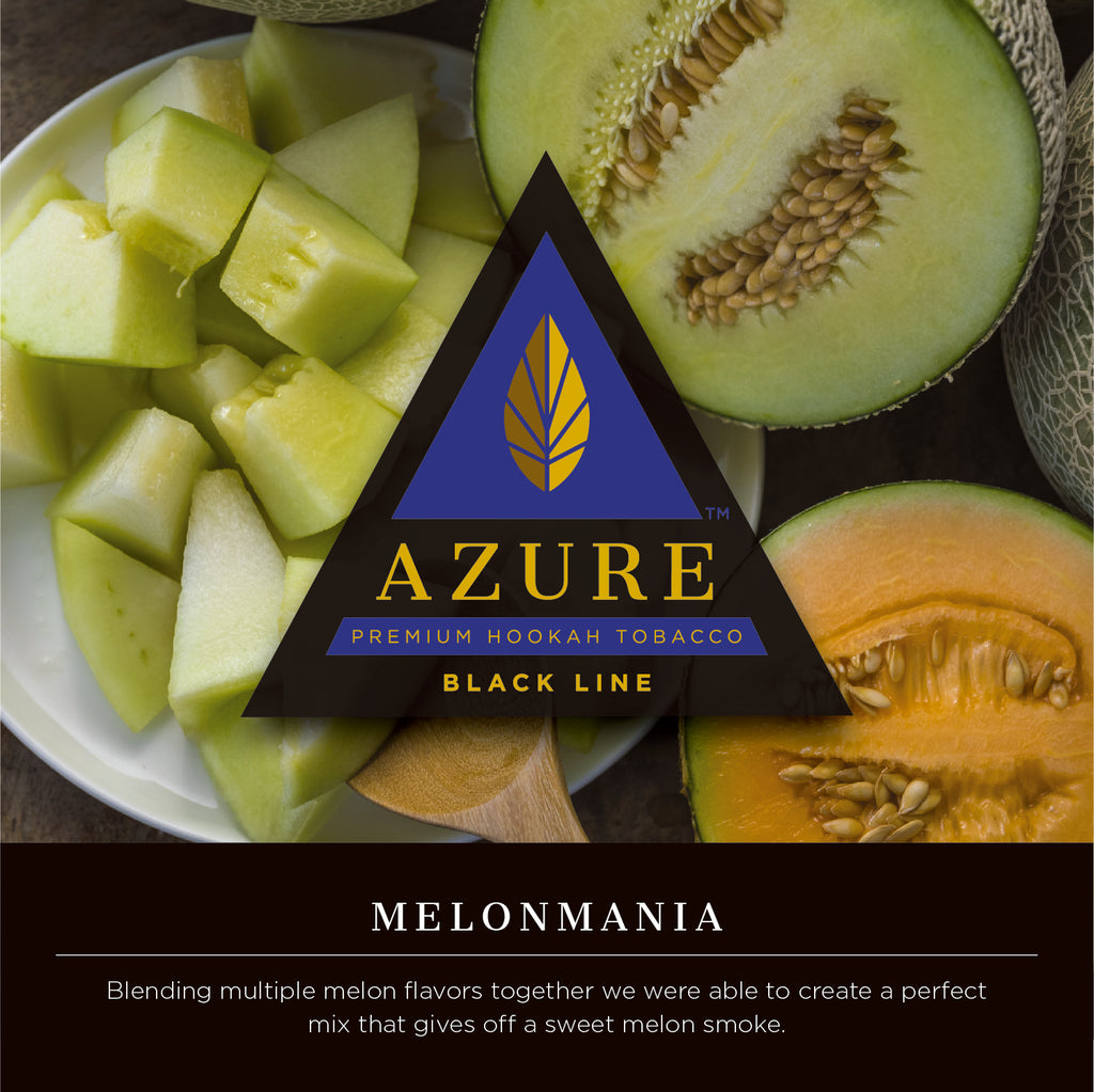Azure Black Line 250 gram - Hookah Junkie
