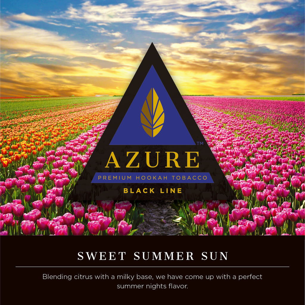 Azure Black Line 100 gram - Hookah Junkie