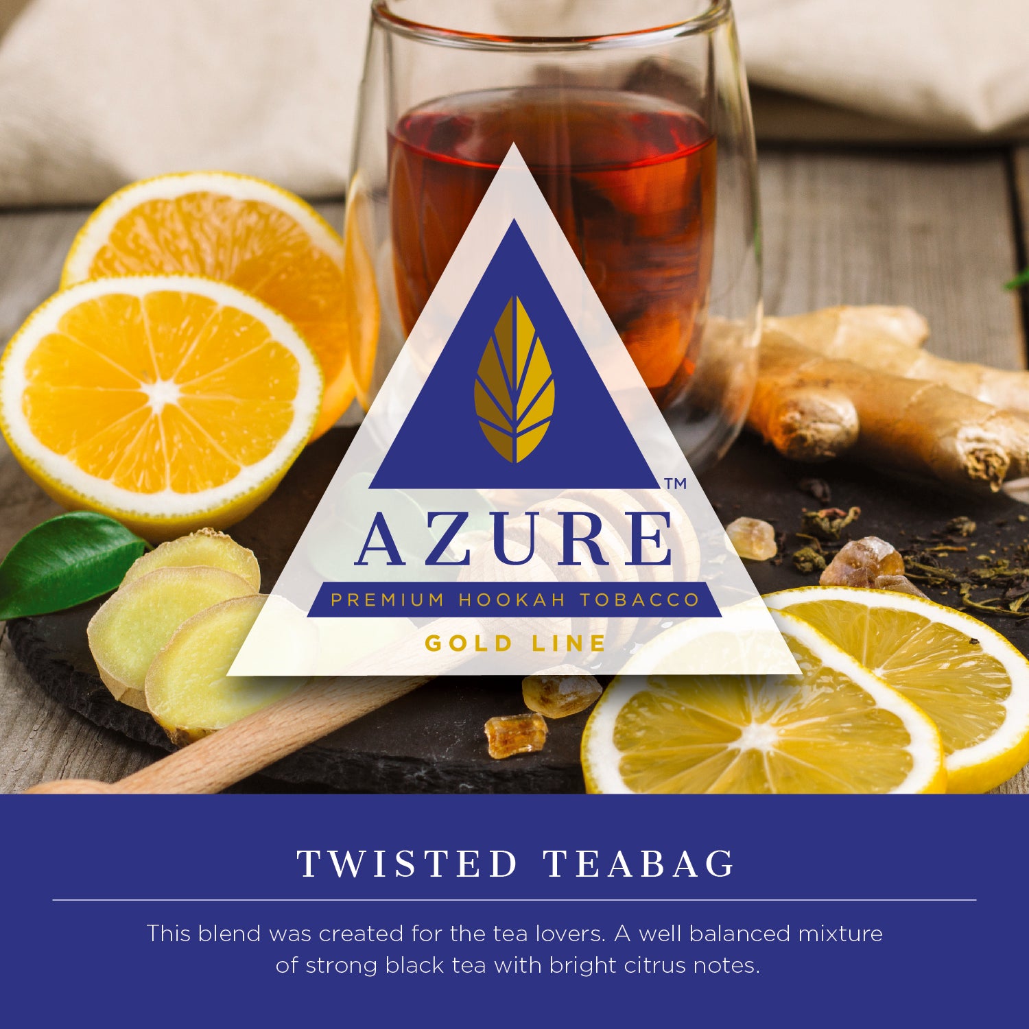 Azure Gold Line 100 gram - Hookah Junkie