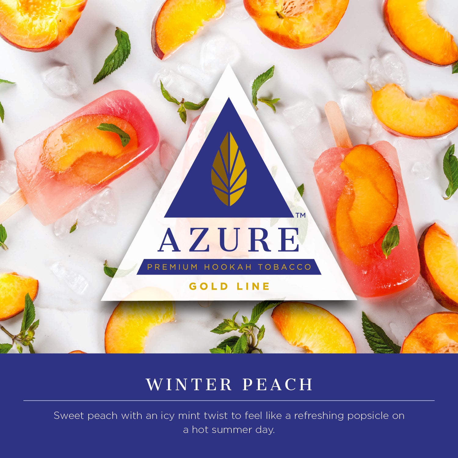 Azure Gold Line 100 gram - Hookah Junkie