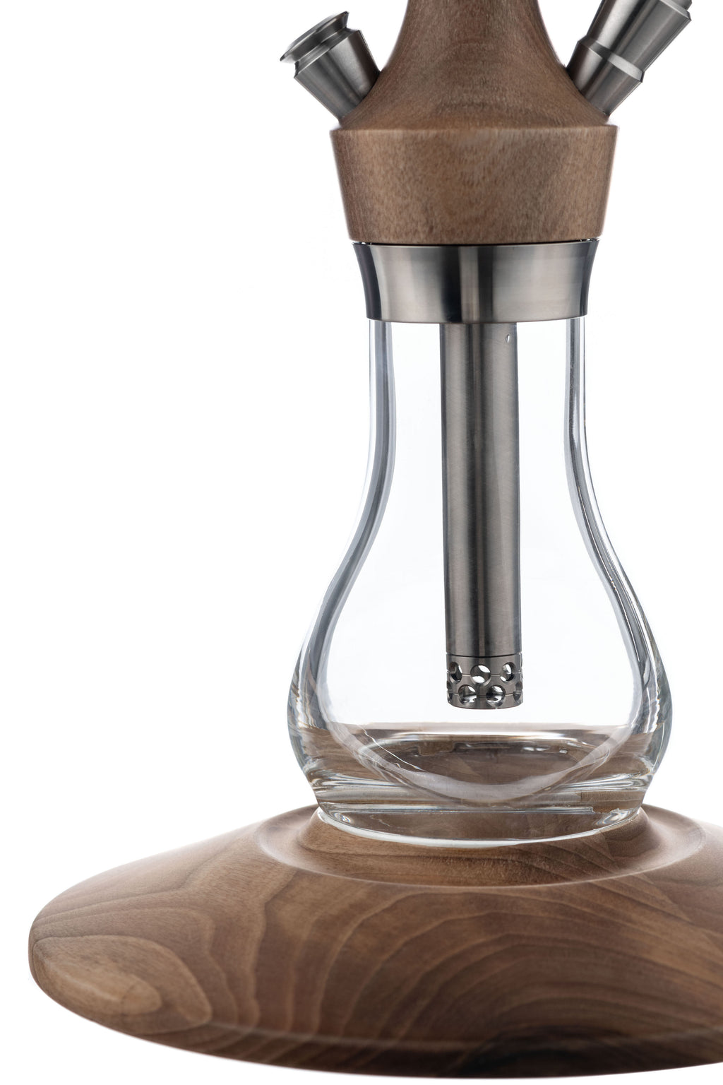 Hustla Hookah - Pinocchio dark walnut - Hookah Junkie