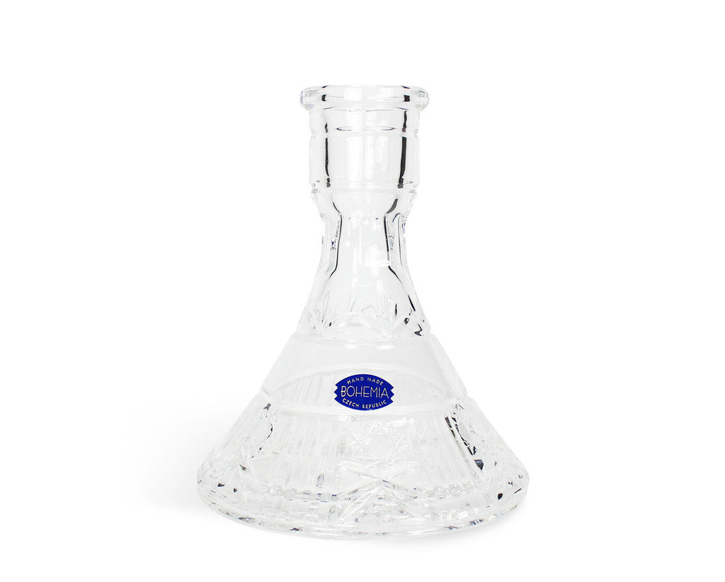 Crystal Hand Made Bohemia Czech Republic Base - Hookah Junkie