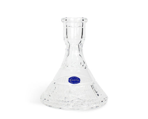 Crystal Hand Made Bohemia Czech Republic Base - Hookah Junkie