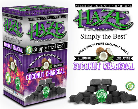 Haze Charcoal 108pc - Hookah Junkie