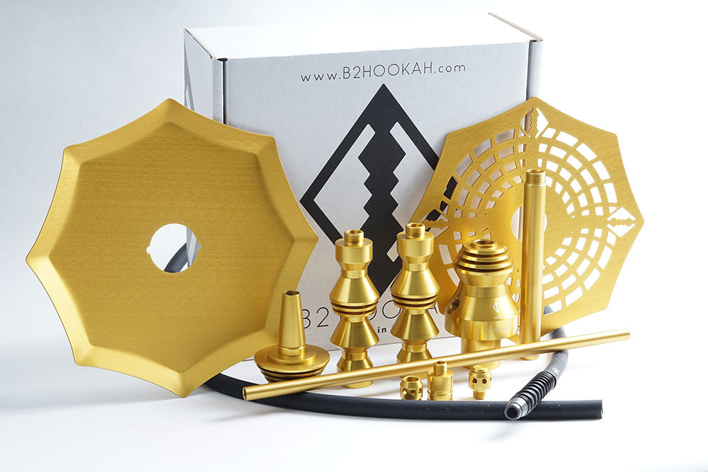 B2 Hookah v3 Stem (Comes with B2 Tray & B2 Hose) - Hookah Junkie