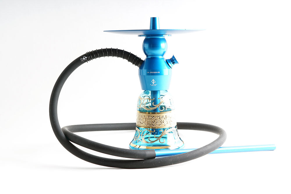 B2 Reaper v2 Stem, Hose, Tray, and Box – (includes clear vase) - Hookah Junkie