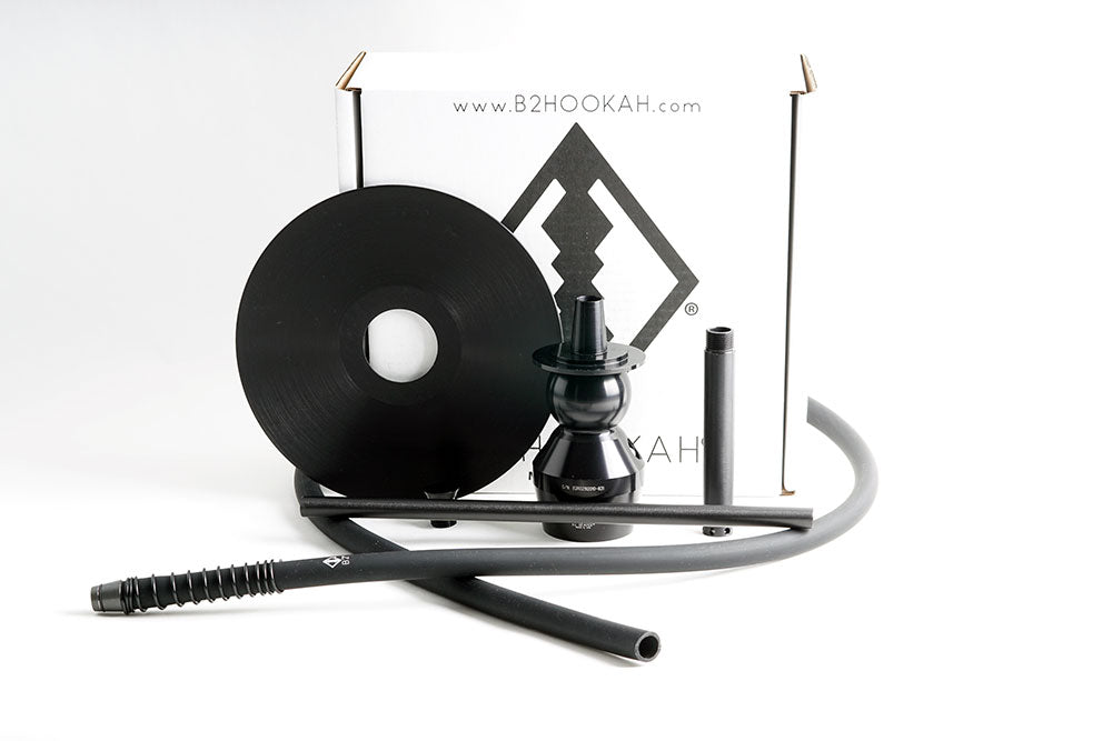 B2 Reaper v2 Stem, Hose, Tray, and Box – (includes clear vase) - Hookah Junkie