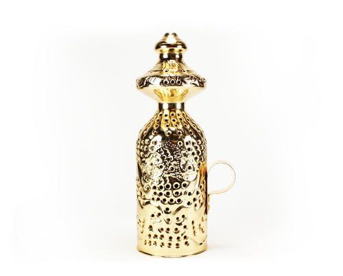 Hookah Junkie Gold Tarboosh 12.5" By Khalil Maamoon accessory
