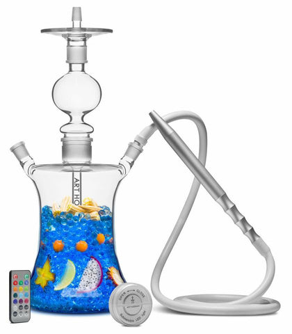 Art Hookah Temple 45 V4 With Tray - Hookah Junkie