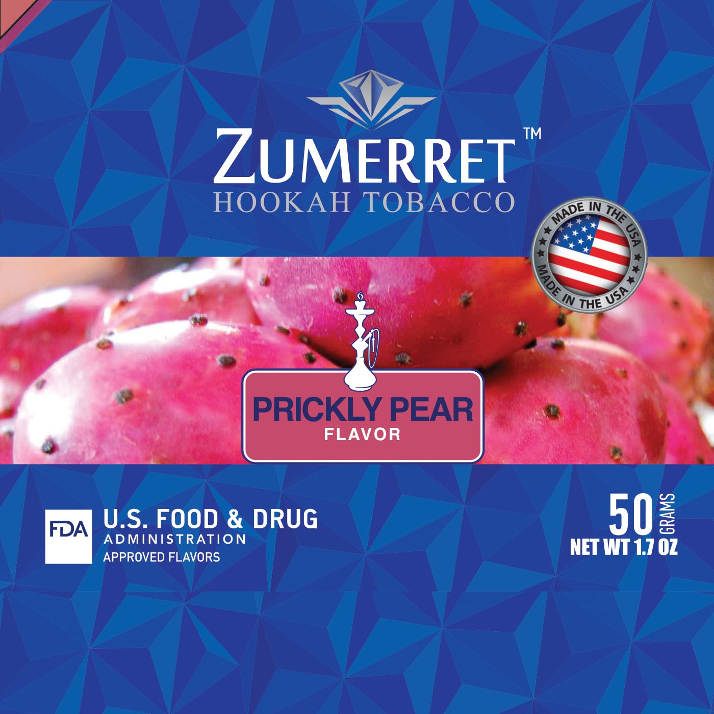 Zumerret Blue Edition 50 Grams - Hookah Junkie