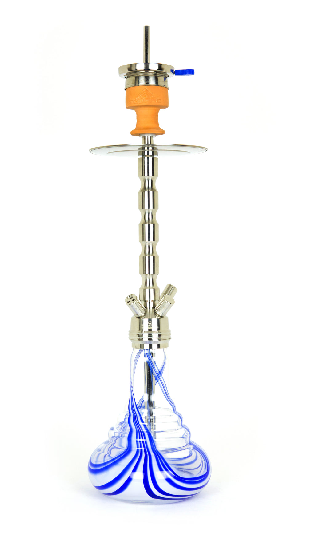 SQUARE SMOKE ADVANCED HOOKAH SYSTEM - STYLE STEEL SS02 - Hookah Junkie