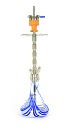 SQUARE SMOKE ADVANCED HOOKAH SYSTEM - STYLE STEEL SS02 - Hookah Junkie