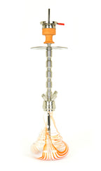 SQUARE SMOKE ADVANCED HOOKAH SYSTEM - STYLE STEEL SS02 - Hookah Junkie