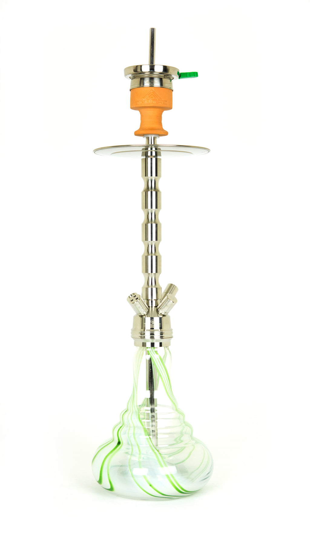 SQUARE SMOKE ADVANCED HOOKAH SYSTEM - STYLE STEEL SS02 - Hookah Junkie